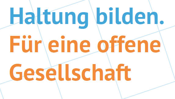 Haltung bilden. Für eine offene Gesellschaft