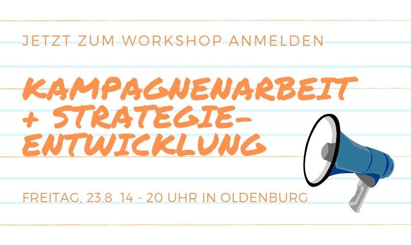 Workshop Kampagnenarbeit und Strategie entwicklung 1