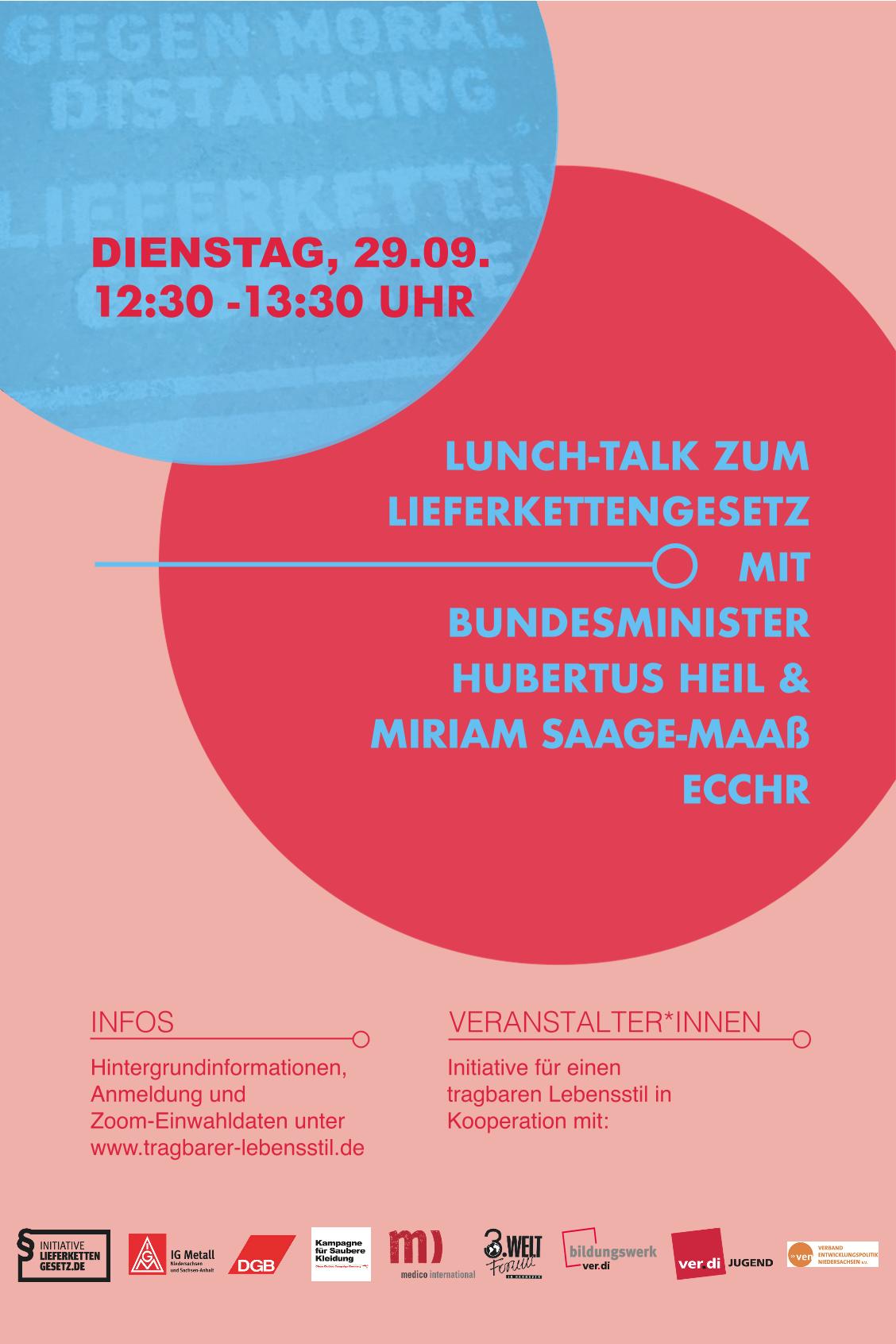 Lunch Talk InitiativeTragbarerLebensstil 1